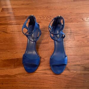 Royal Blue Nine West Heels - Size 10.5